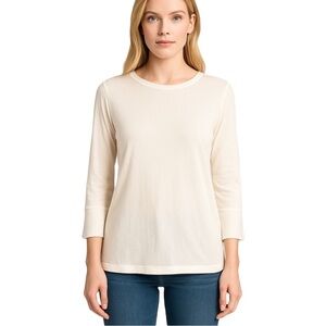 NWT PEACH “Marie” 3/4 Sleeve Top